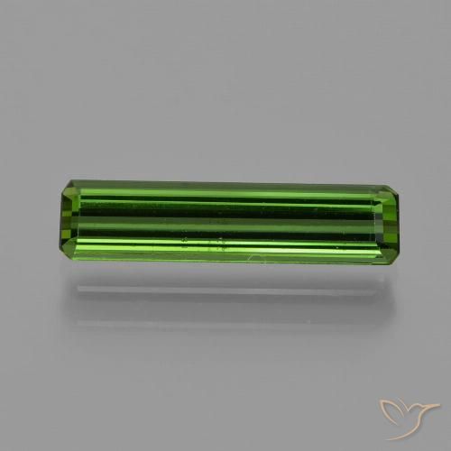 1.13ct 天然 暗绿色 碧玺, 祖母绿式切割, VVS-VS