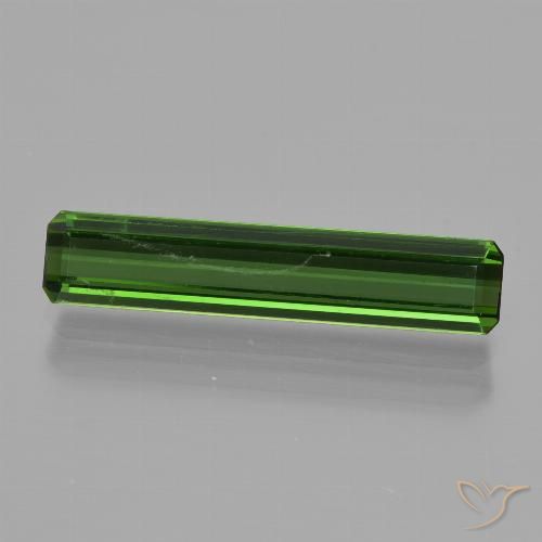 1.78ct 天然 暗绿色 碧玺, 祖母绿式切割, VS