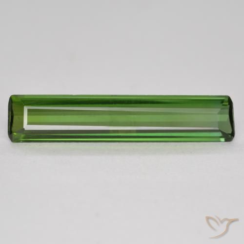 0.93ct 天然 暗绿色 碧玺, 祖母绿式切割, VVS-VS