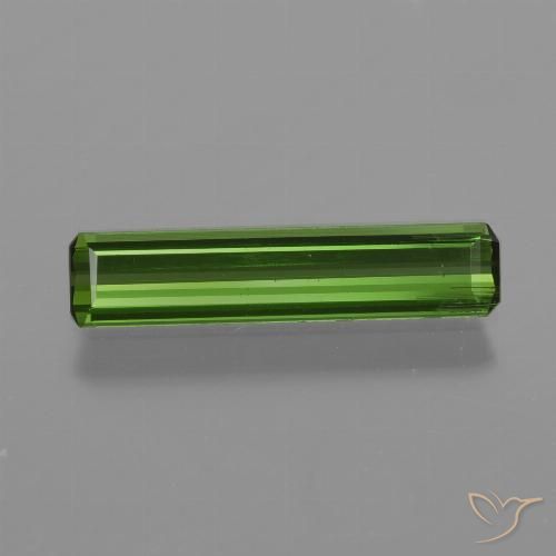 1.08ct 天然 大地绿 碧玺, 祖母绿式切割, VS