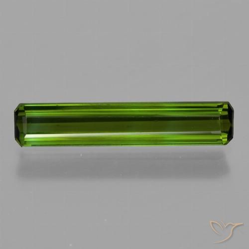 1.23ct 天然 森林绿 碧玺, 祖母绿式切割, VS