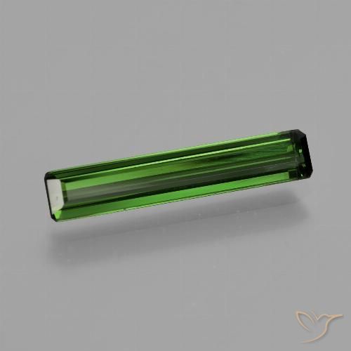 1.22ct 天然 森林绿 碧玺, 祖母绿式切割, VS