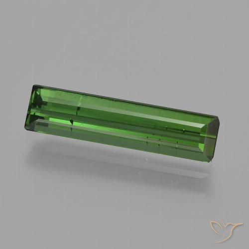 1.35ct 天然 中绿色 碧玺, 祖母绿式切割, VS-SI