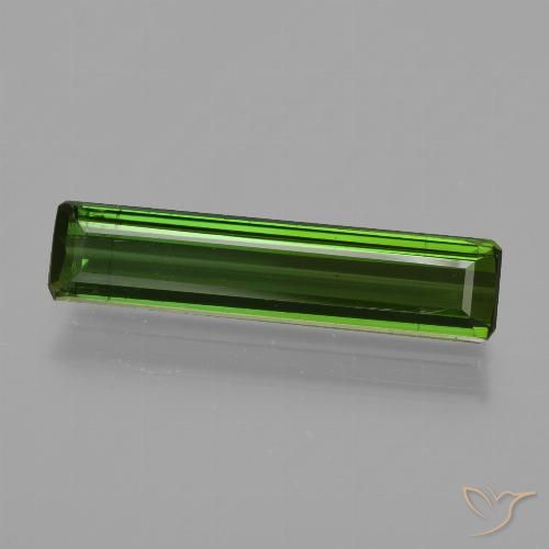 1.33ct 天然 深绿色 碧玺, 祖母绿式切割, VS