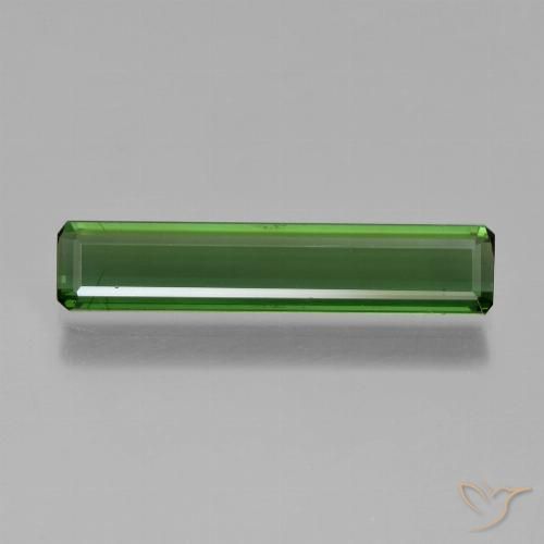 1.56ct 天然 深绿色 碧玺, 祖母绿式切割, VS