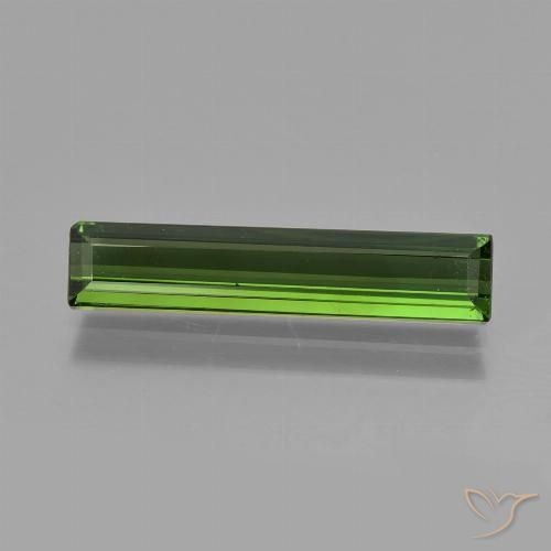 1.75ct 天然 深绿色 碧玺, 祖母绿式切割, VVS-VS