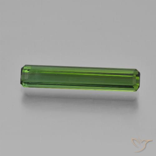 2.20ct 天然 暗绿色 碧玺, 祖母绿式切割, VVS