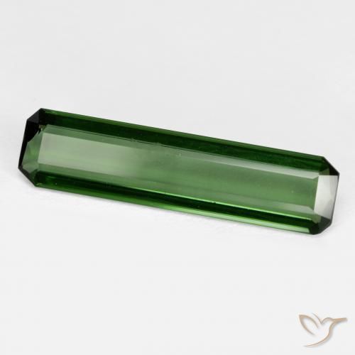 1.50ct 天然 大地绿 碧玺, 祖母绿式切割, VS