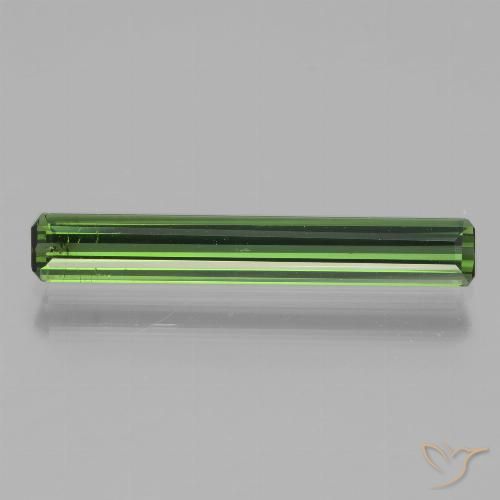 1.70ct 天然 暗绿色 碧玺, 祖母绿式切割, VS-SI