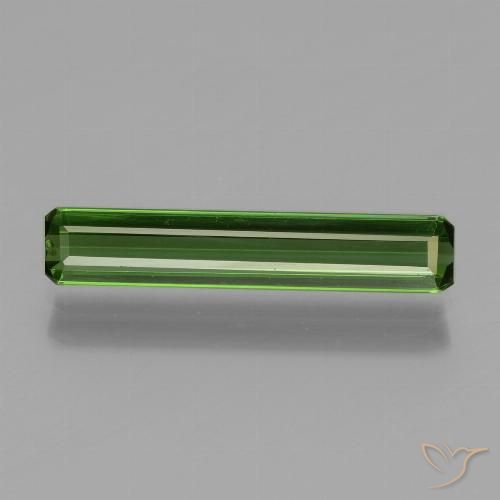 1.24ct 天然 中绿色 碧玺, 祖母绿式切割, VVS-VS