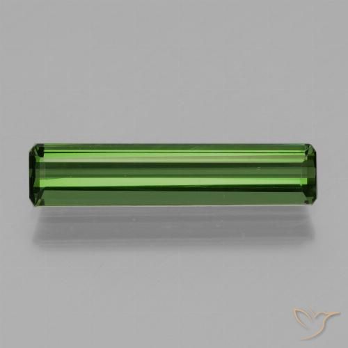 1.30ct 天然 暗绿色 碧玺, 祖母绿式切割, VVS