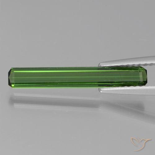 1.12ct 天然 森林绿 碧玺, 祖母绿式切割, VS