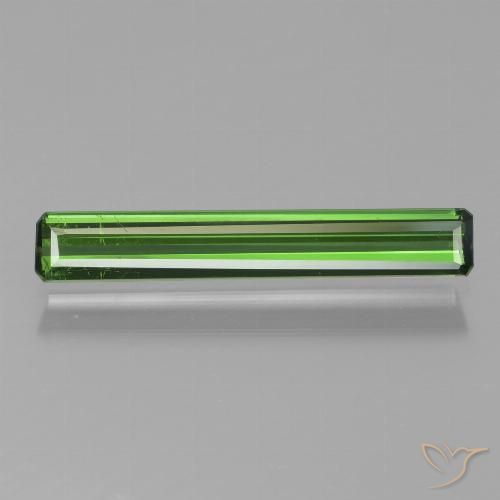 1.08ct 天然 绿色 碧玺, 祖母绿式切割, VS