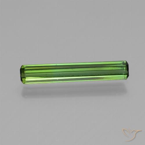 0.99ct 天然 深绿色 碧玺, 祖母绿式切割, VS