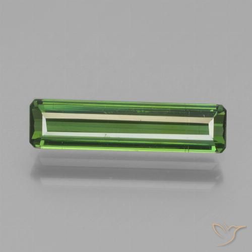 1.37ct 天然 大地绿 碧玺, 祖母绿式切割, VS