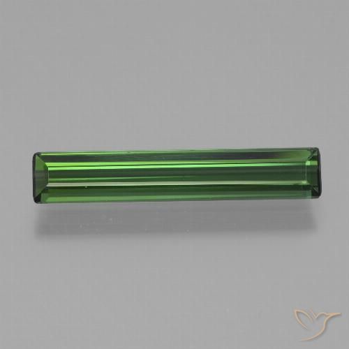 1.35ct 天然 中绿色 碧玺, 祖母绿式切割, VVS