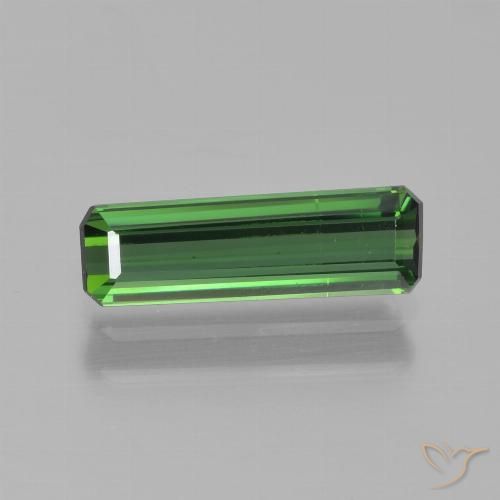 1.05ct 天然 绿色 碧玺, 祖母绿式切割, VVS-VS