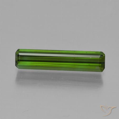 1.06ct 天然 深绿色 碧玺, 祖母绿式切割, VS