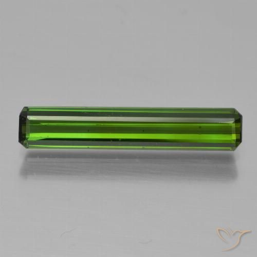 1.41ct 天然 暗绿色 碧玺, 祖母绿式切割, VVS-VS