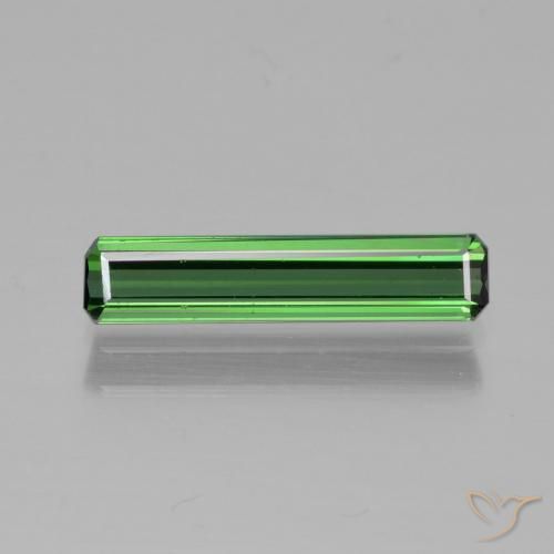 1.22ct 天然 深绿色 碧玺, 祖母绿式切割, VVS-VS
