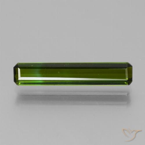 2.05ct 天然 中绿色 碧玺, 祖母绿式切割, VVS