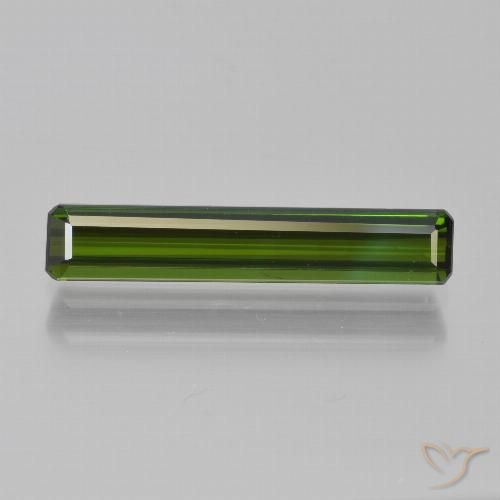 1.79ct 天然 深林绿 碧玺, 祖母绿式切割, VVS