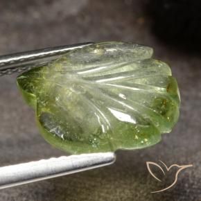4.09克拉天然碧玺，花式切割，半透明