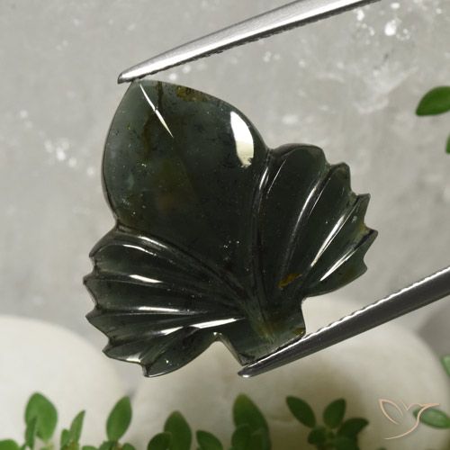 12.50ct 天然 森林绿 碧玺, 花式切割, 半透明