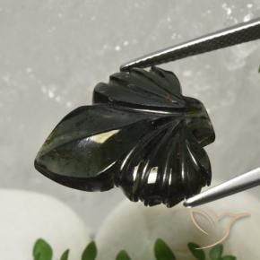 12.50克拉天然碧玺，花式切割，半透明