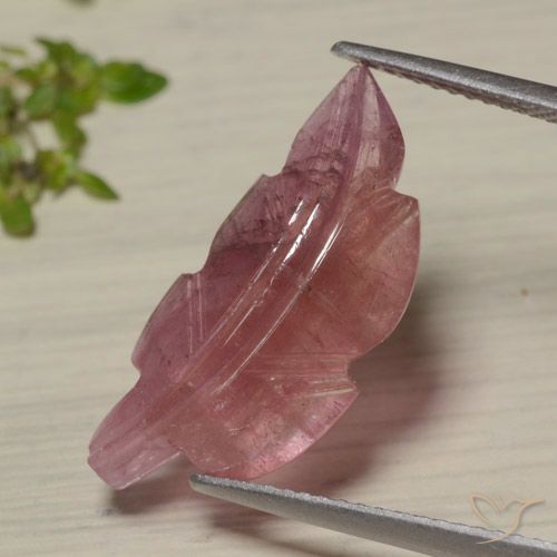 7.02ct 天然 双色 碧玺, 花式切割, 半透明
