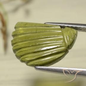3.33克拉天然碧玺，花式切割，半透明