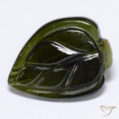 3.63克拉天然碧玺，花式切割，半透明
