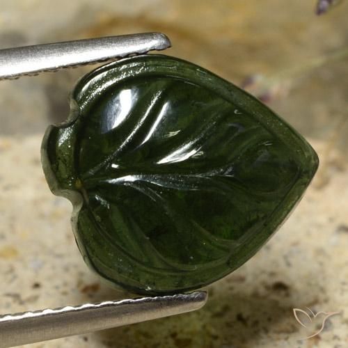 3.63克拉天然碧玺，花式切割，半透明