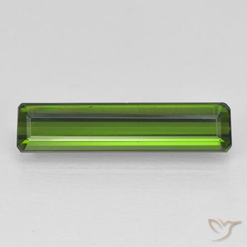 2.09ct 天然 海藻绿 碧玺, 祖母绿式切割, VVS-VS