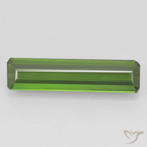 1.92ct 天然 暗绿色 碧玺, 祖母绿式切割, VVS-VS