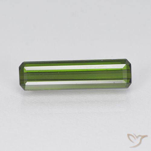 1.77ct 天然 海藻绿 碧玺, 祖母绿式切割, VVS