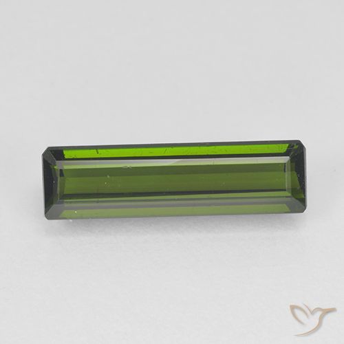 1.55ct 天然 海藻绿 碧玺, 祖母绿式切割, VVS-VS