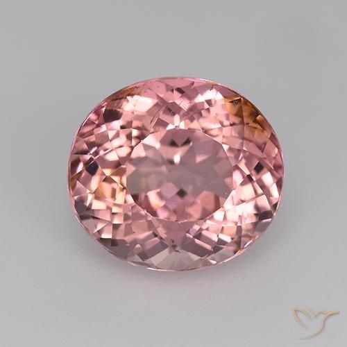 2.57ct 天然 泡泡糖粉色 碧玺, 椭圆形, VVS-VS