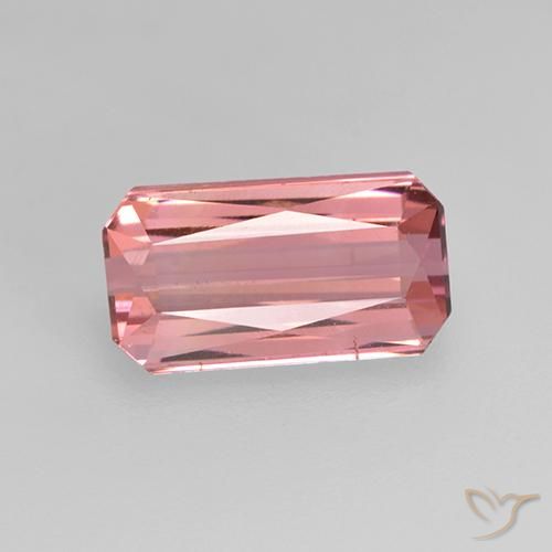 1.64ct 天然 泡泡糖粉色 碧玺, 祖母绿式切割, VS