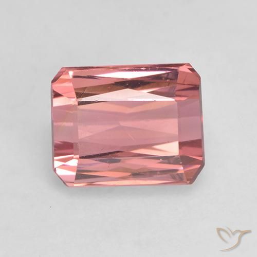 1.43ct 天然 中粉红色 碧玺, 祖母绿式切割, VVS-VS