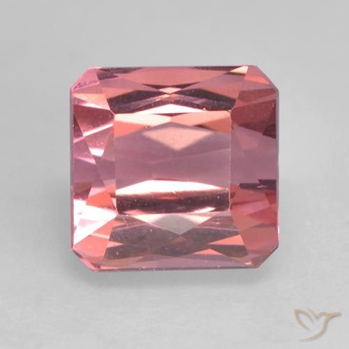 1.65ct 天然 浅粉色 碧玺, 祖母绿式切割, VVS-VS