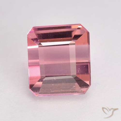 1.27ct 天然 浅粉色 碧玺, 祖母绿式切割, VVS-VS