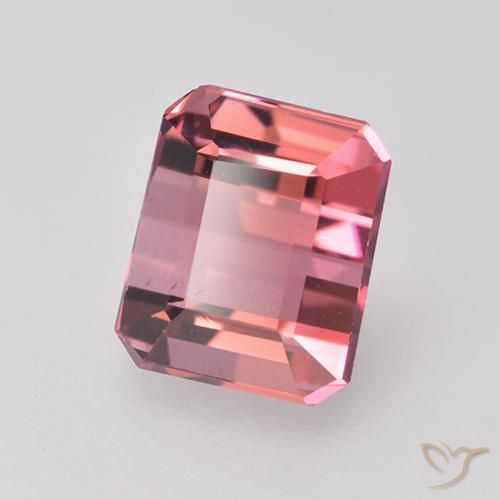 1.63ct 天然 浅粉色 碧玺, 祖母绿式切割, VVS-VS