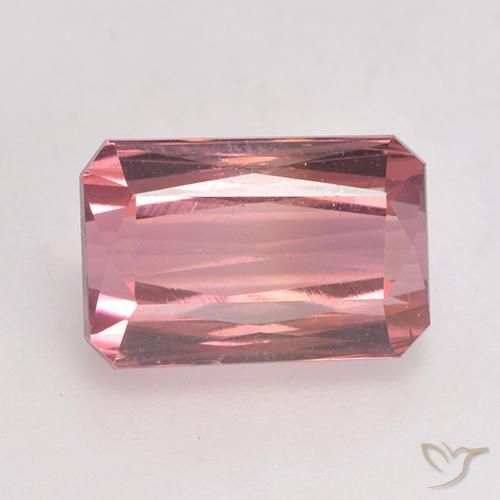 3.73ct 天然 皇家紫 碧玺, 祖母绿式切割, VS