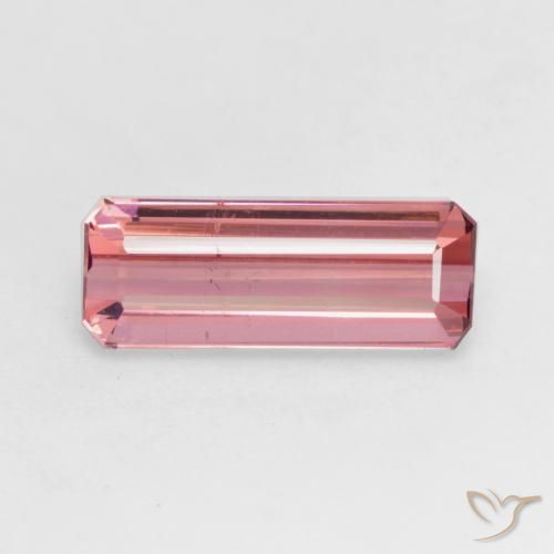 2.19ct 天然 橙粉色 碧玺, 祖母绿式切割, VS-SI