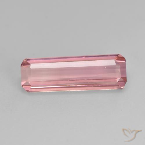 1.45ct 天然 浅粉色 碧玺, 祖母绿式切割, VS