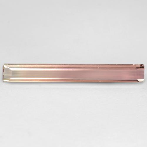 2.88克拉天然碧玺，祖母绿式切割，VS