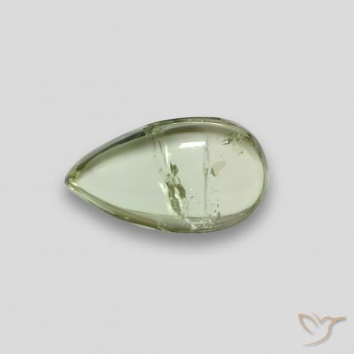 1.52克拉天然碧玺，梨形，透明