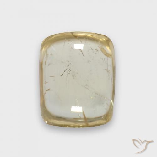 2.52ct 天然 淡黄色 碧玺, 软垫, 透明