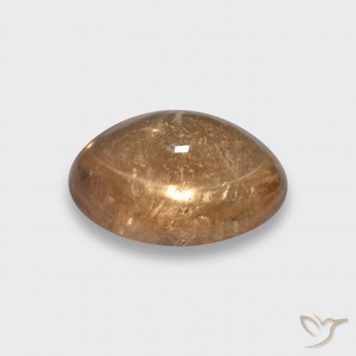 3.73克拉天然碧玺，椭圆形，透明